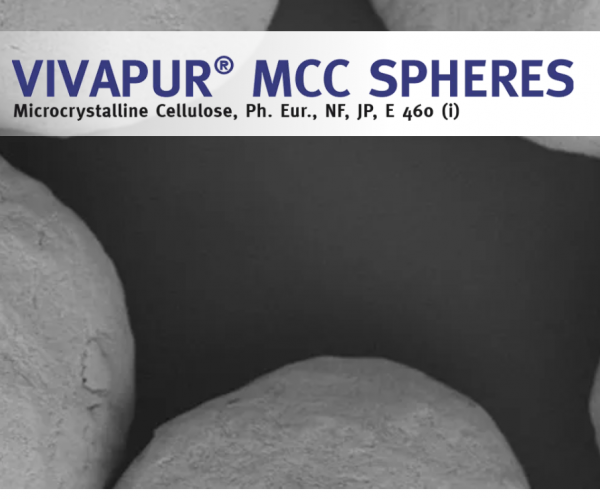 VIVAPUR MCC Spheres from JRS Pharma
