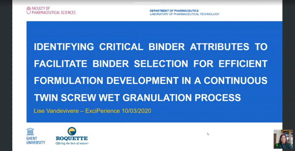 Speech: Identifying Critical Binder Attributes to Facilitate Binder Selection for Efficient Formulation Development in a Continuous Twin Screw Wet Granulation Process