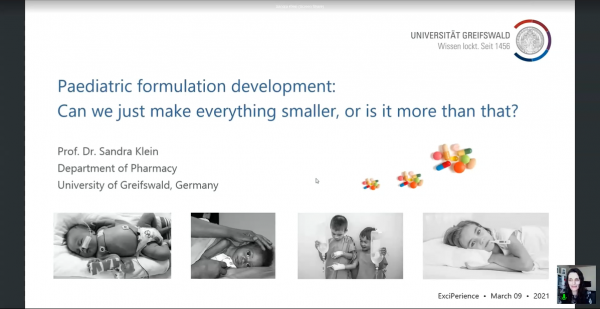 Speech: Paediatric formulation development: Can we just make everything smaller, or is it more than that?