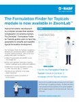 Zoomlab Formulation Finder for Topicals
