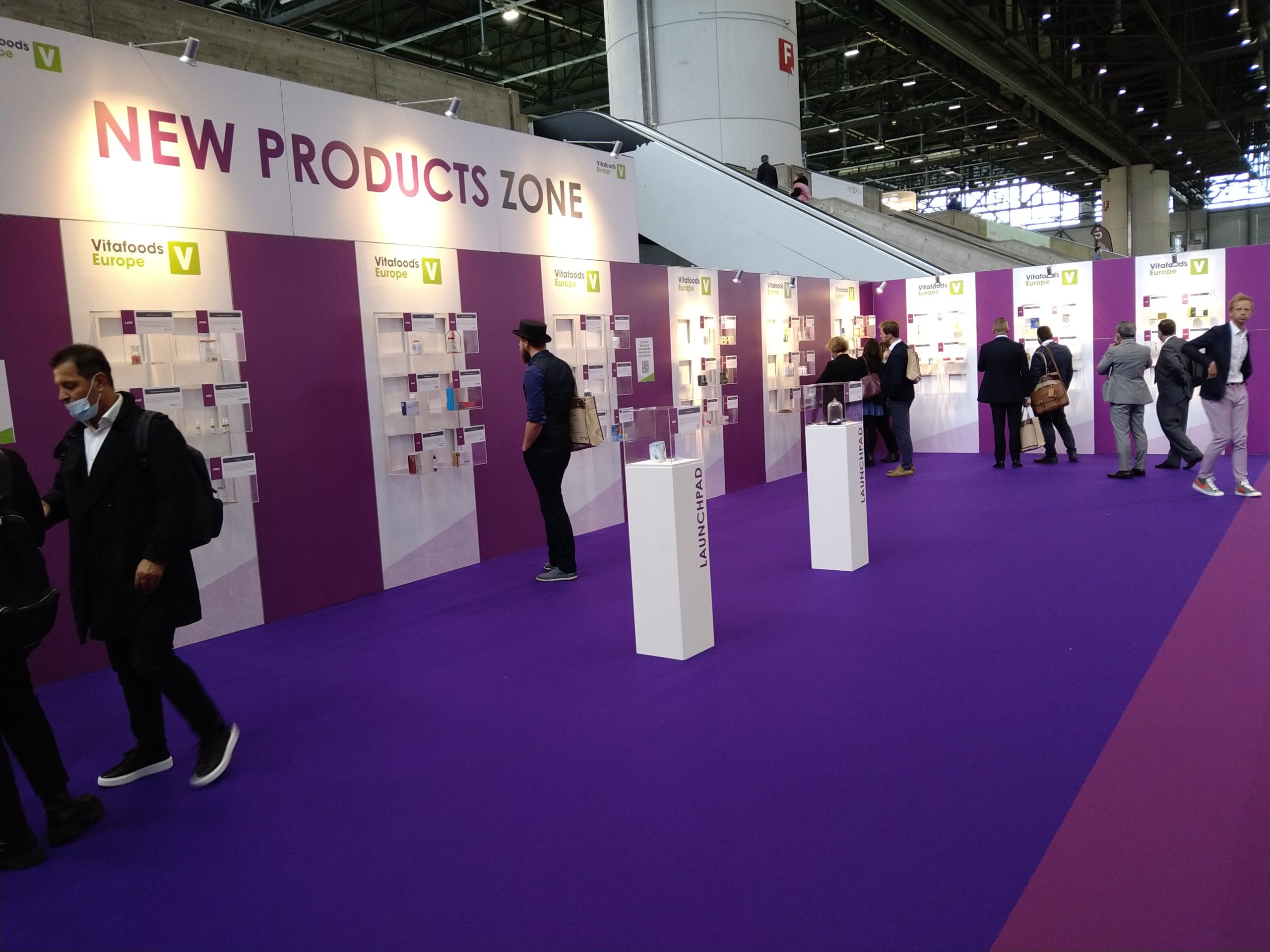 New products zone at Vitafoods 2021