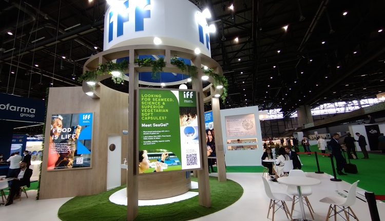 IFF booth at Vitafoods 2021