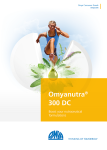 Omyanutra 300 DC product brochure first page