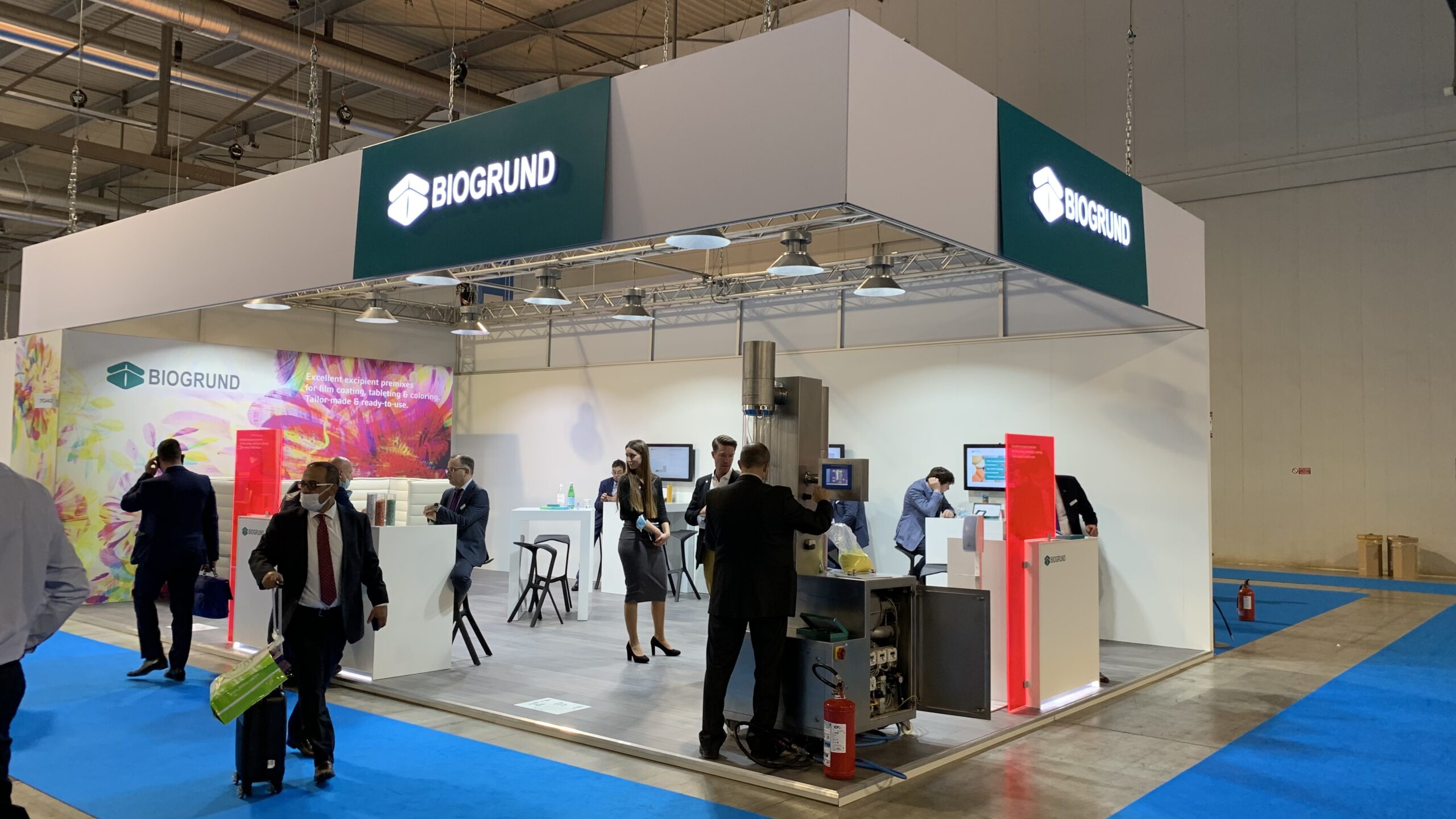 Biogrund Booth at CPhI 2021