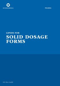Lipids for solid dosage forms_IOI Oleochemical