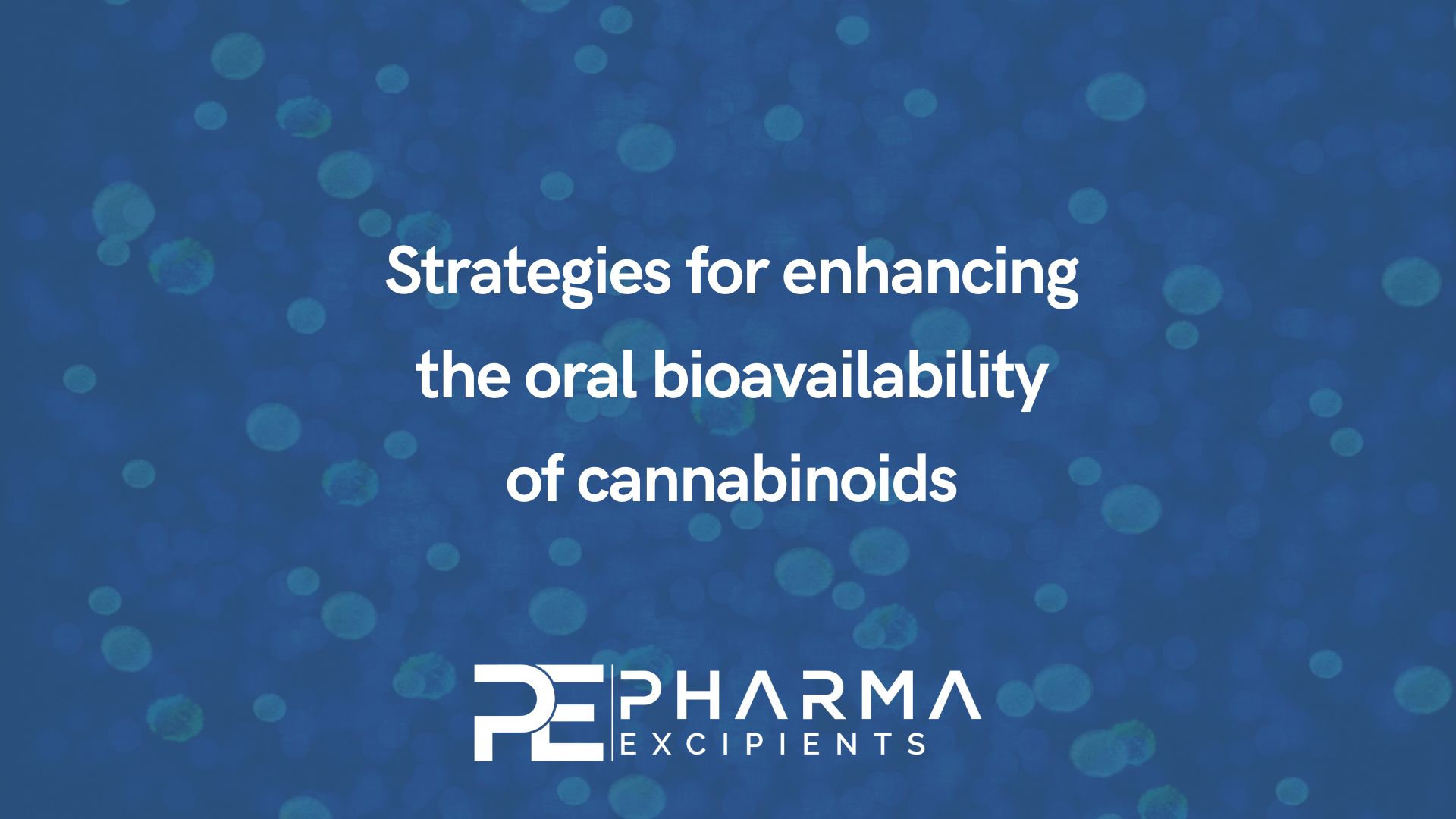 Strategies for enhancing the oral bioavailability of cannabinoids