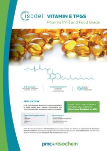 isodel Vitamin E TPGS - PMC Isochem_brochure