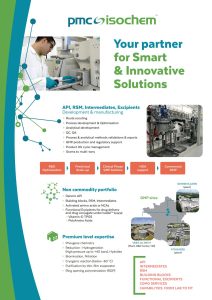 PMC Isochem - Your partner for Smart and Innovative Solutions_company brochure