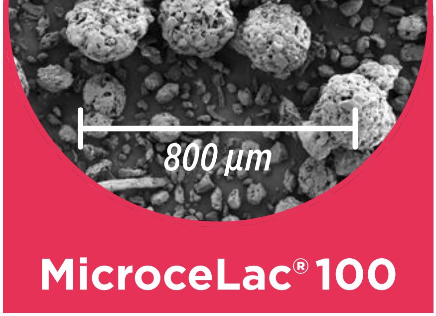 MicroceLac 100 - MEGGLE’s co-processed lactose grades for direct compression_MicroceLac100