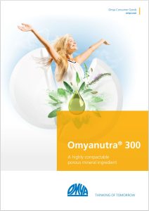 Omyanutra 300 - A highly compactable porous mineral ingredient by Omya_flyer