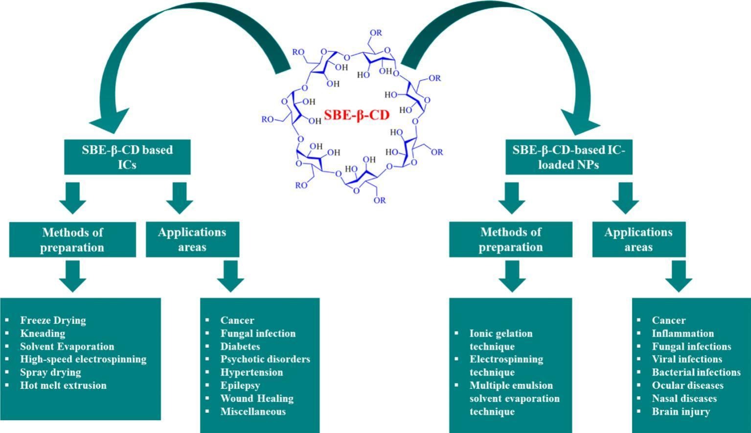 Sulfobutylether-β-cyclodextrin_A functional biopolymer for drug delivery applications