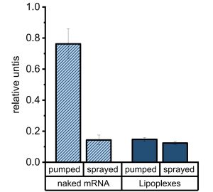 A functional study of tubing material for the spray drying of mRNA-lipoplexes_result1