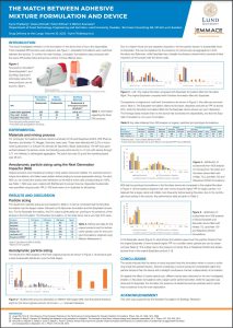 The Match Between Adhesive Mixture Formulation And Device_poster
