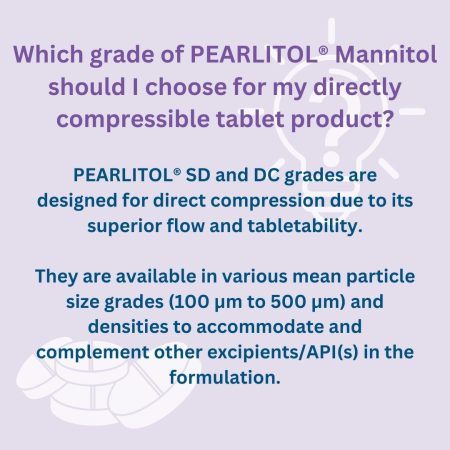 FAQ - Roquette - Pearlitol 14