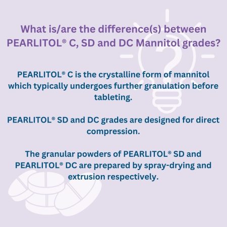 FAQ - Roquette - Pearlitol 2