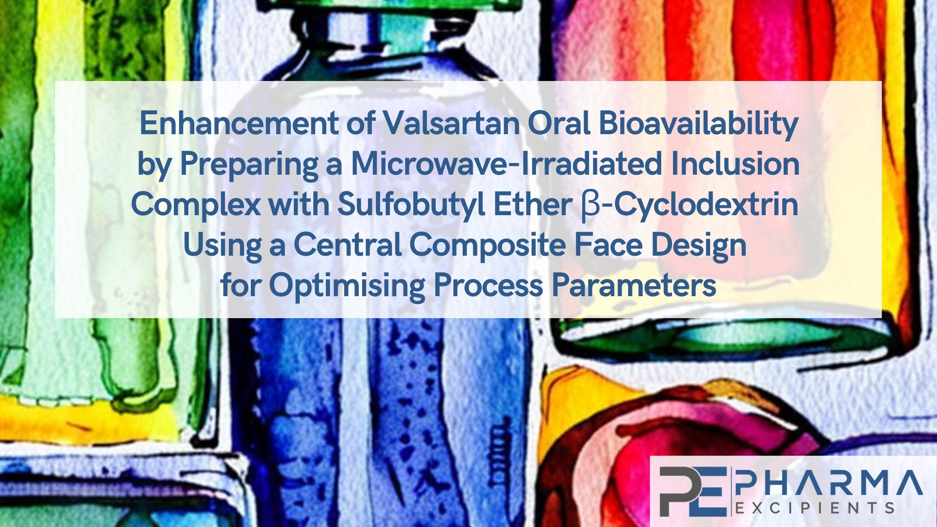 Enhancement of Valsartan Oral Bioavailability by Preparing a Microwave-Irradiated Inclusion Complex with Sulfobutyl Ether β-Cyclodextrin Using a Central Composite Face Design for Optimising Process Parameters