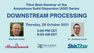 Downstream Processing with Alexanderwerk & Shin-Etsu