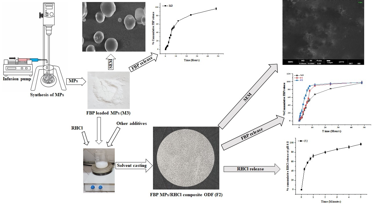 In Vitro and In Vivo Evaluation of Composite Oral Fast Disintegrating Film: An Innovative Strategy for the Codelivery of Ranitidine HCl and Flurbiprofen