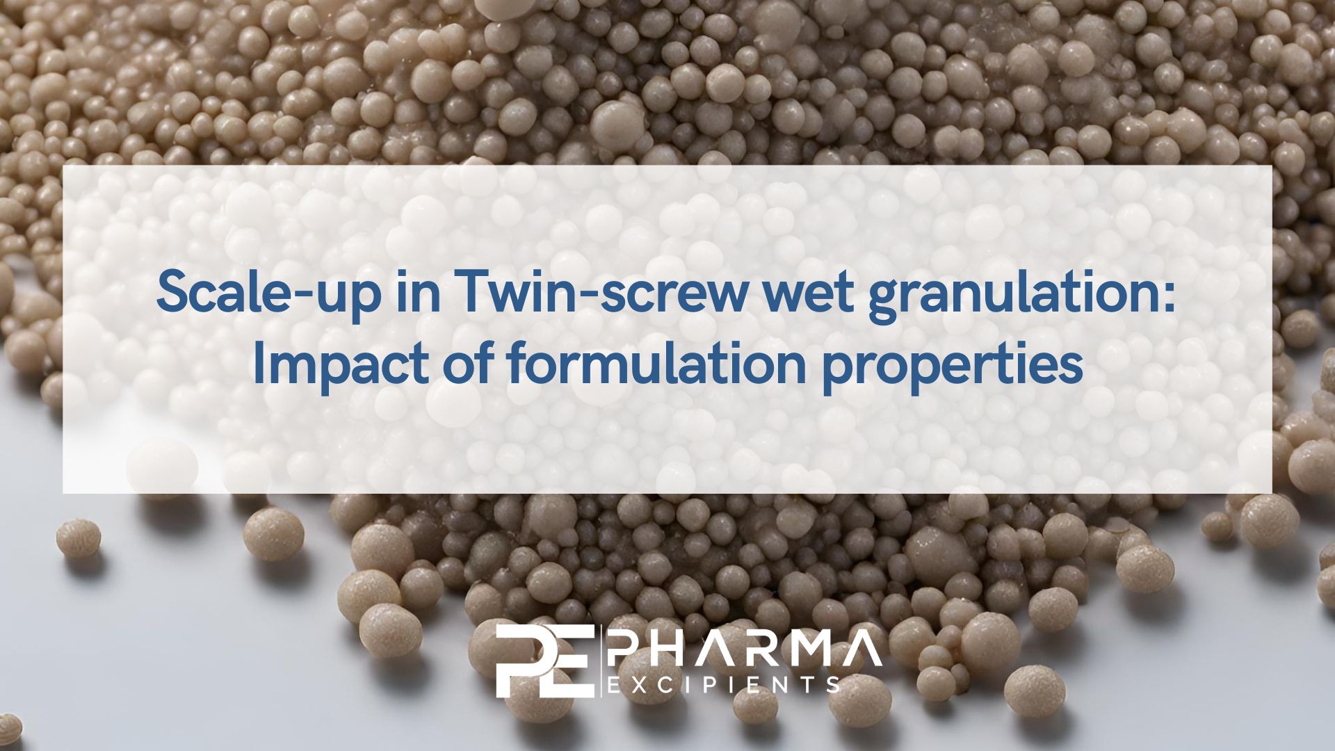 Scale-up in Twin-screw wet granulation: Impact of formulation properties