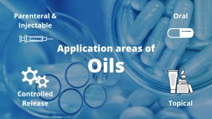 Application of Pharmaceutical Oils