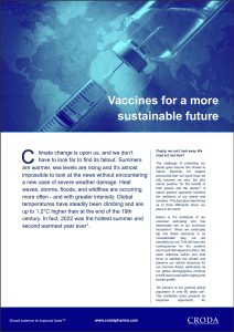 Vaccines for a sustainable future_brochure