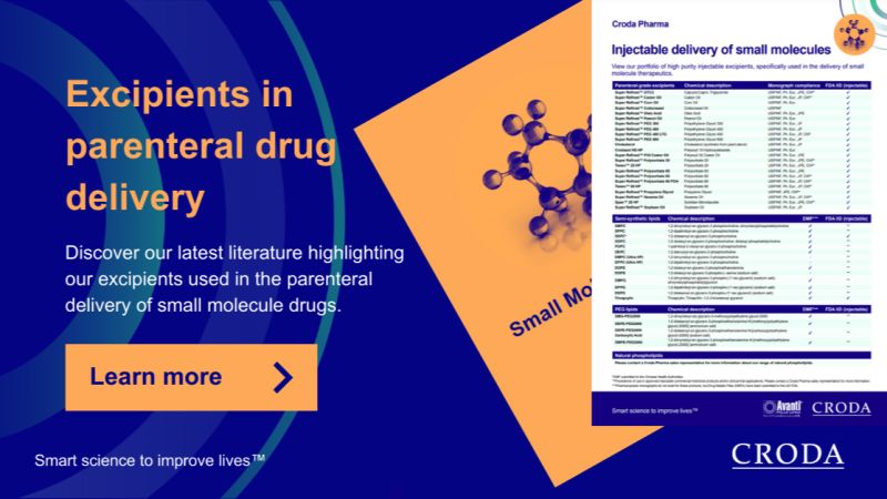 Excipients in parenteral drug delivery