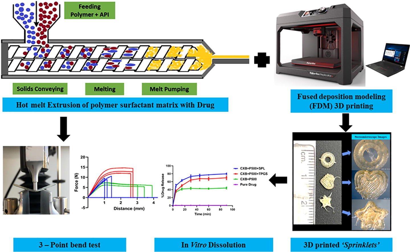 Application of 3D printing technology for the development of dose adjustable geriatric and pediatric formulation of celecoxib