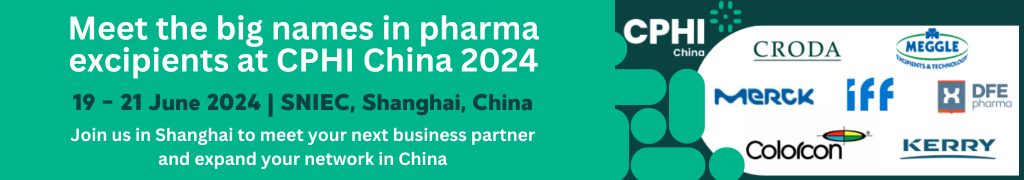 Meet the big names in pharma excipients at CPHI China 2024
