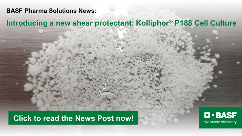 New shear protectant – Kolliphor® P188 Cell Culture by BASF