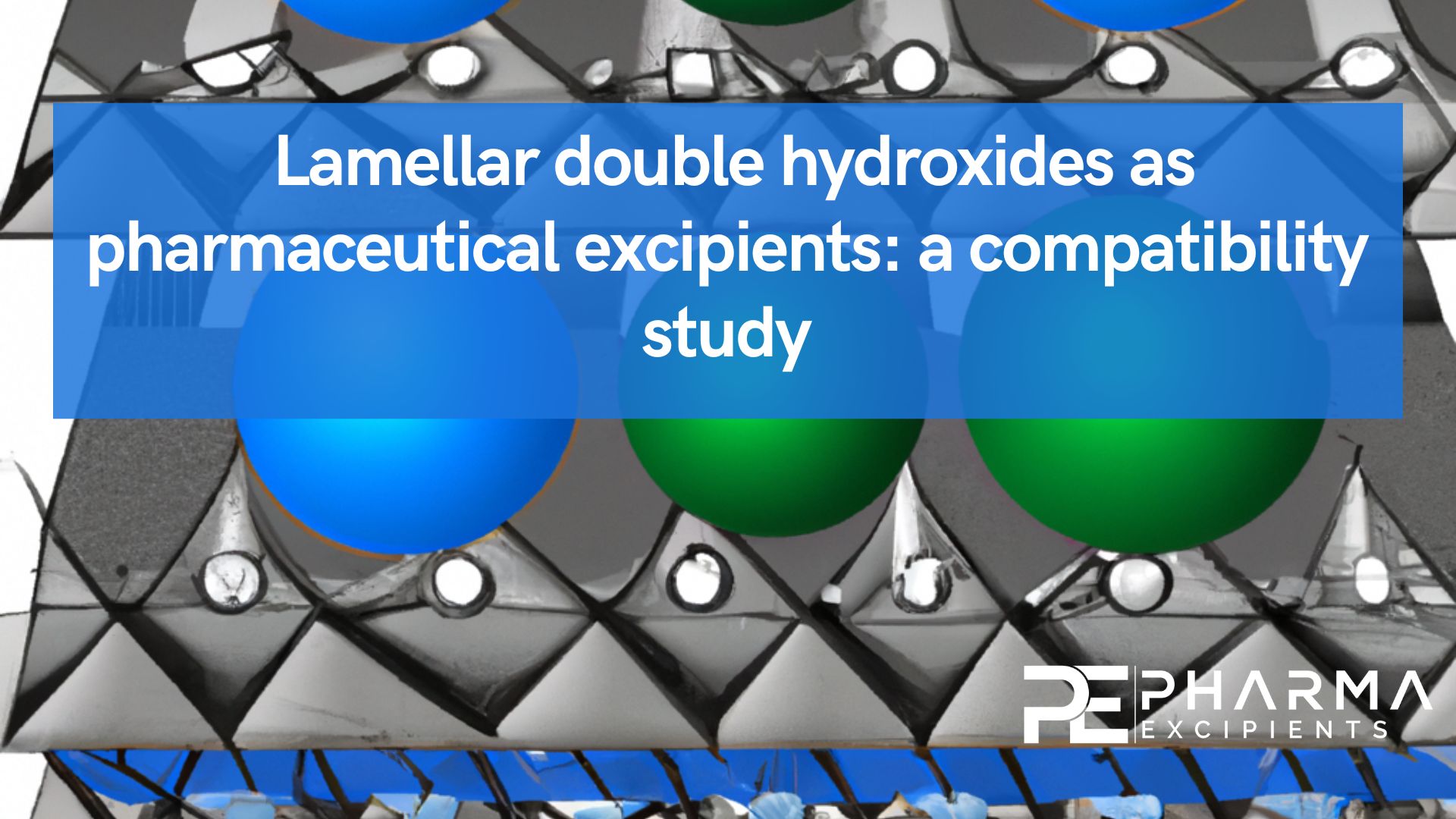 Lamellar double hydroxides as pharmaceutical excipients: a compatibility study