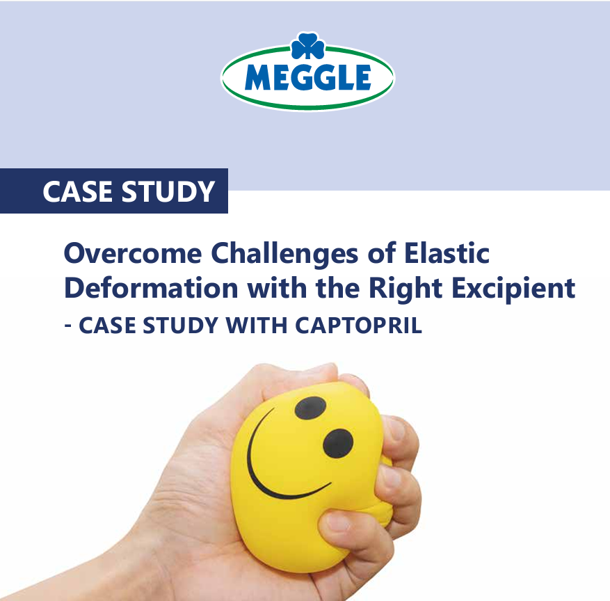 Overcome Challenges of Elastic Deformation with the Right Excipient – Case Study With Captopril by MEGGLE
