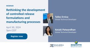 Rethinking the development of controlled release formulations and manufacturing processes