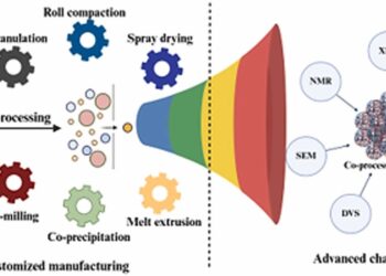 Specialty pharmaceutical excipients manufacturing by co-processing and their advanced characterization techniques