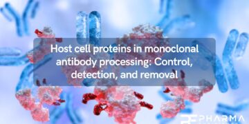 Host cell proteins in monoclonal antibody processing Control, detection, and removal