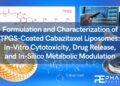 Formulation and Characterization of TPGS-Coated Cabazitaxel Liposomes In-Vitro Cytotoxicity, Drug Release, and In-Silico Metabolic Modulation