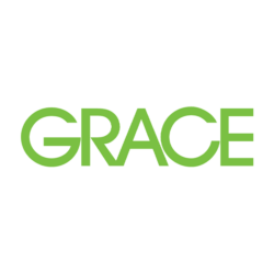 SYLOID® F / PERKASIL® food and nutraceutical silicas Grace logo green